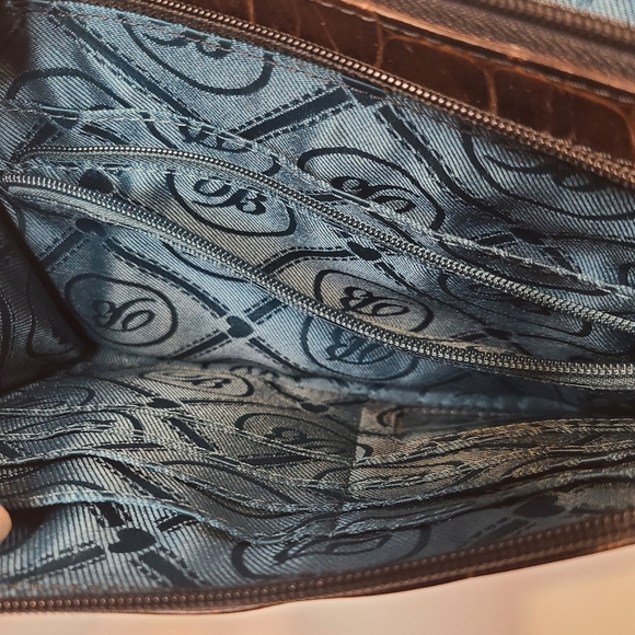 Brighton Purse Crossbody Secret Life Black - Picture 6 of 16